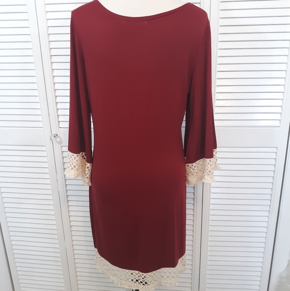 Young threads NYC lace dress medium - Picture 3 of 8